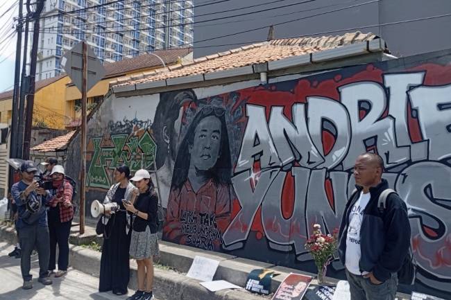 Dari Rasa Takut ke Keberanian, Aksi Walking Tour untuk Andrie Yunus Jadi Ruang Solidaritas
