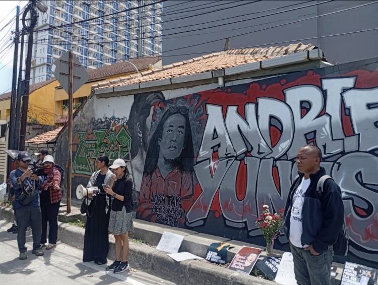 Dari Rasa Takut ke Keberanian, Aksi Walking Tour untuk Andrie Yunus Jadi Ruang Solidaritas
